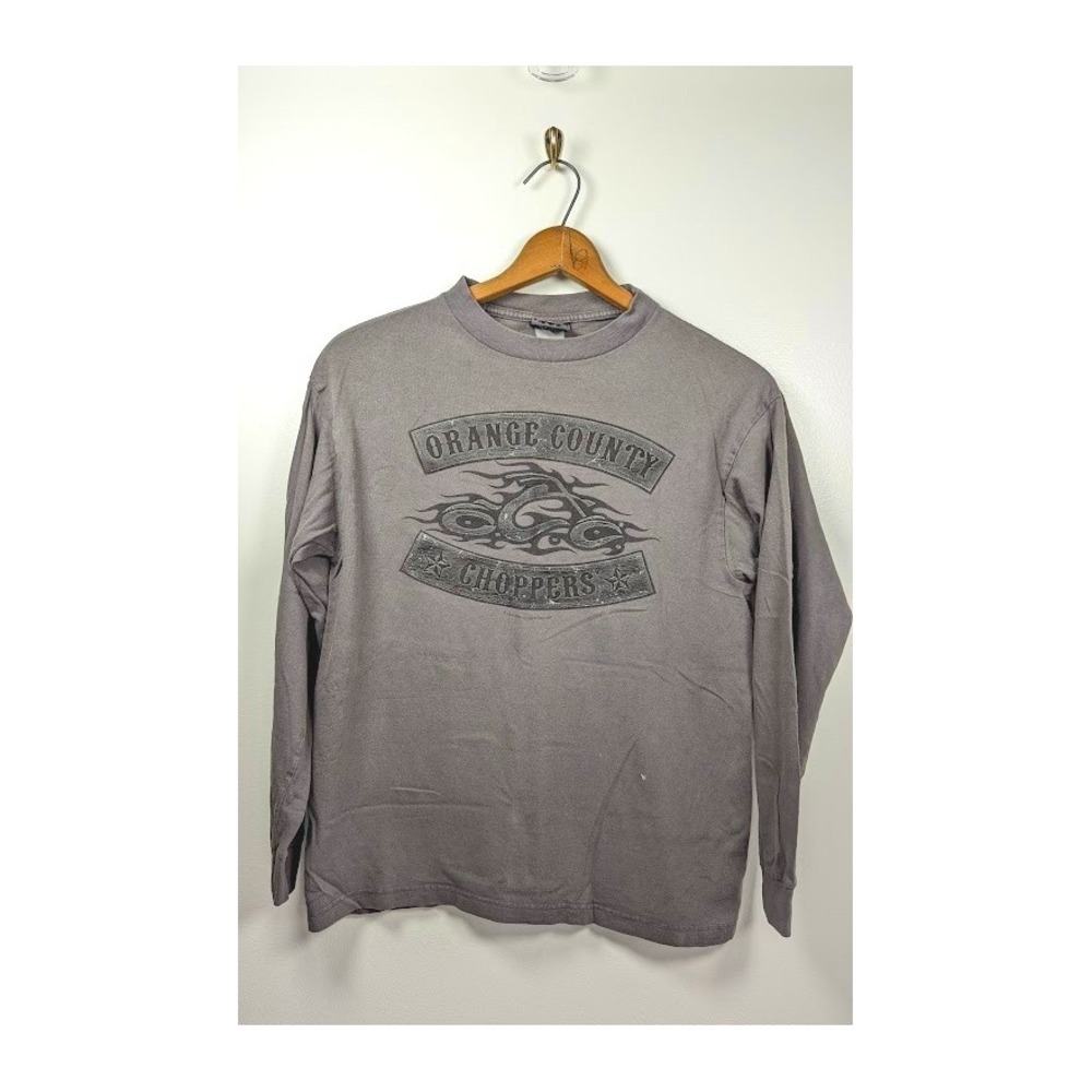 Vintage Y2K Orange County Choppers Shirt Men's Medium 2005 Motorcycle Streetwear